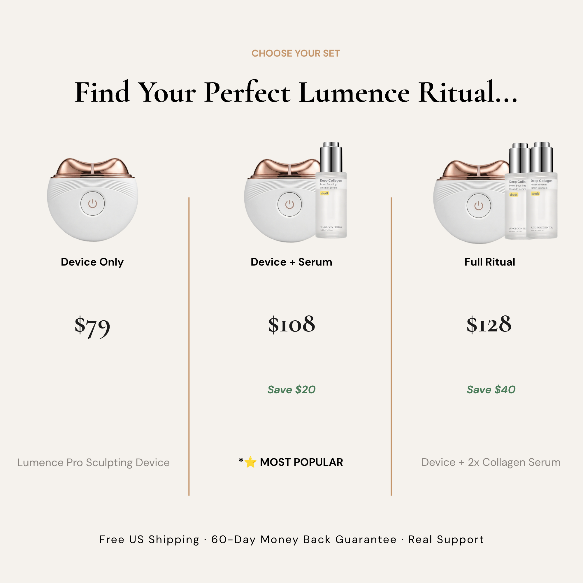Lumence Pro Sculpting Device